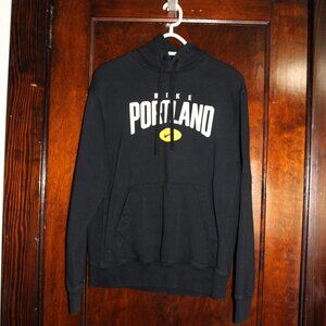 Nike Portland Hoodie, Black, Men's Medium